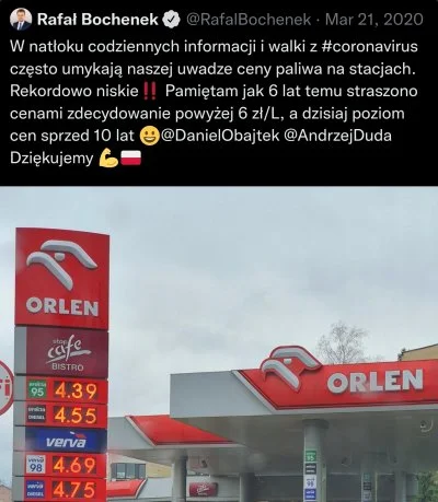 stjimmy - Wtedy tymi rencyma obniżali, Obajtek z Dudą. Dziś już zero mają na to wpływ...