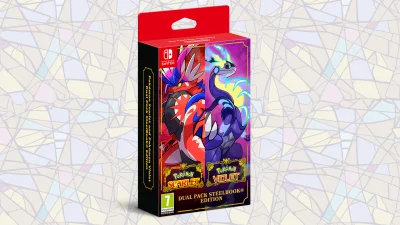 kolekcjonerki_com - Na niemieckim Amazonie cena Pokémon Scarlet Pokémon Violet Dual P...