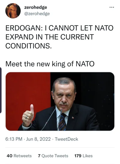 o.....n - Chad. Zamiast padać na twarz przed Ameryką i libkowym 'zachodem', Erdogan u...