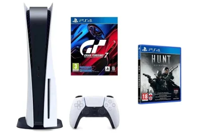 XGPpl - PlayStation 5 w zestawie z Gran Turismo 7 i Hunt Showdown dostępne za 2899 zł...