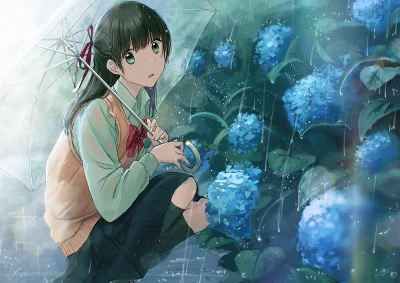 JustKebab - #anime #randomanimeshit #originalcharacter #schoolgirl #animedeszcz #pixi...