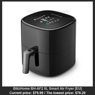 n____S - BlitzHome BH-AF2 5L Smart Air Fryer [EU]
Cena: $79.99 (najniższa w historii...