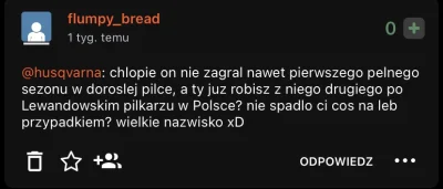 husqvarna - @ZuluScout: @Minieri nie no ale @flumpy_bread ostatnio pisał, że nie ma c...