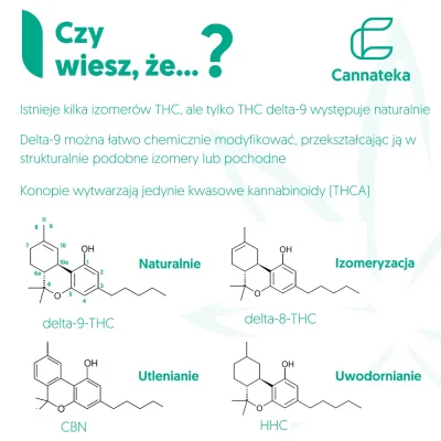 cannateka_pl - Główną substancją czynną w konopiach indyjskich jest Δ9- tetrahydrokan...