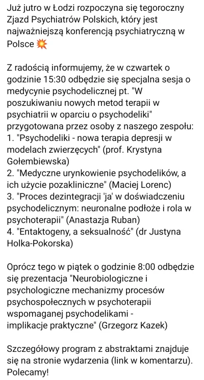 okurcze - A tymczasem niedawno w Łodzi miał miejsce Zjazd Psychiatrów Polskich, na kt...