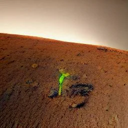 Multiwitamina-_ - Seedling on Mars surface
#dalle