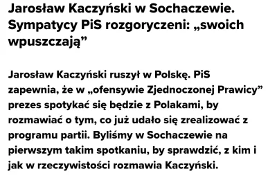 jaroty - Pierdosław Smrodziński w Sochaczewie. Sympatycy PiS rozgoryczeni: „swoich wp...