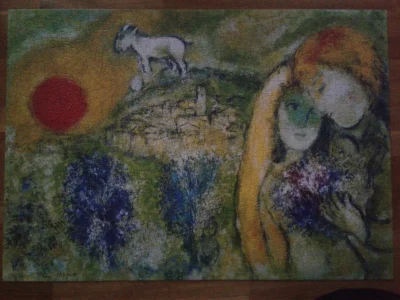 janielubie - Kochankowie z Vence Marca Chagalla od Eurographics, dużo więcej czasu mi...