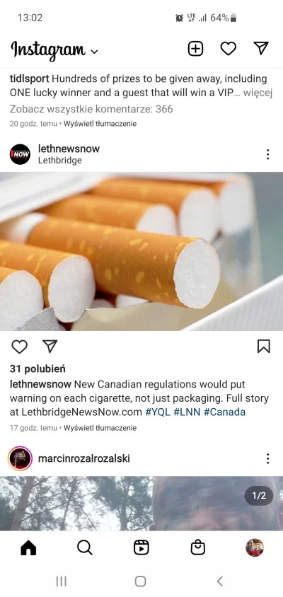 14latnawykopie - No ciekawie, ciekawie #papierosy #kanada