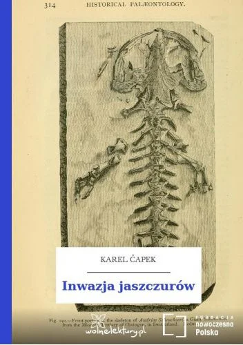 GeorgeStark - 1721 + 1 = 1722

Tytuł: Inwazja jaszczurów
Autor: Karel Čapek
Gatun...