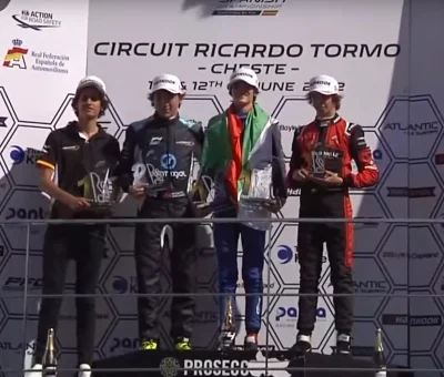 BJXSTR - Tymoteusz #kucharczyk kolejne podium w hiszpańskiej F4 - P3, świetnie. Ale t...