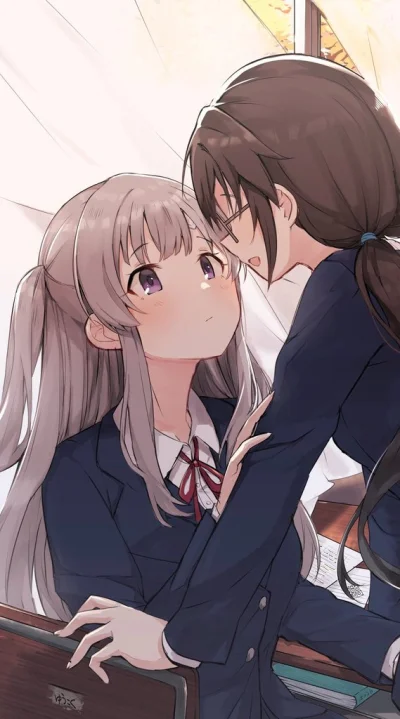 OttoFlick - #randomanimeshit #anime #meganekko #schoolgirl #yuri #idolmaster #idolmas...