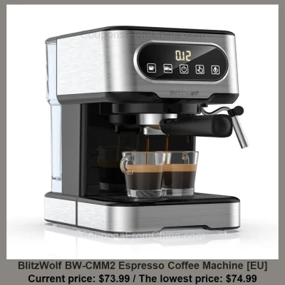n____S - BlitzWolf BW-CMM2 Espresso Coffee Machine [EU]
Cena: $73.99 (najniższa w hi...