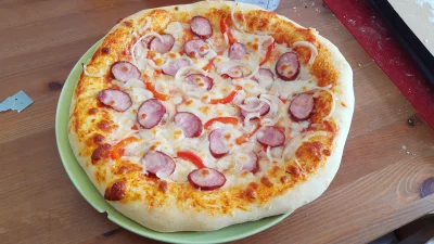 Bufor01001 - Pizza z rana jak śmietana. Kto to potem będzie sprzątał, pół kuchni #!$%...