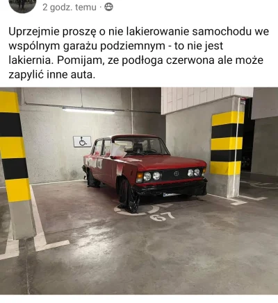 Koryntiusz - Typ lakieruje auto we wspólnym garażu xd

#nieruchomosci #samochody #h...