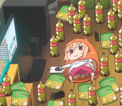 Puszkoslaw - #mangowpis #anime
ostatnio z bratem oglądamy umaru chan ehh ale by taką...