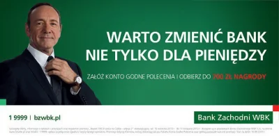 Zenon_Zabawny - Oburzające. To tak jakby Kevin Spacey wcale nie miał konta w Banku WB...