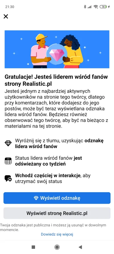 Rst00 - Co tu się odwala, wczoraj dostałem jakąś odznakę na grupie którą pierwszy raz...