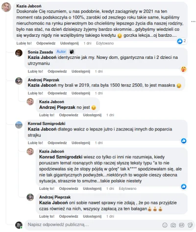 markier - Z nudów szedłem sobie na FB na ten strajk kredytobiorców.

Niezłe szambo....