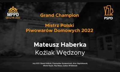 von_scheisse - Mateusz Haberka z Krakowa został Mistrzem Polski Piwowarów Domowych 20...