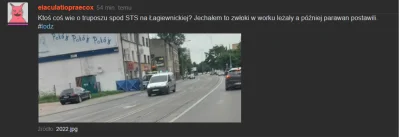 doloeop - @gocha_34: na Łagiewnickiej przy STS podobnież coś ciekawego się dziś dziej...