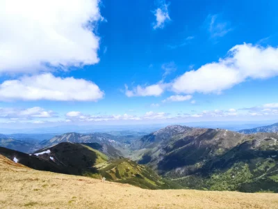 panienka_seledynowa - Tatry w weekend zaliczone. Widok ze szlaku na Starorobociański ...