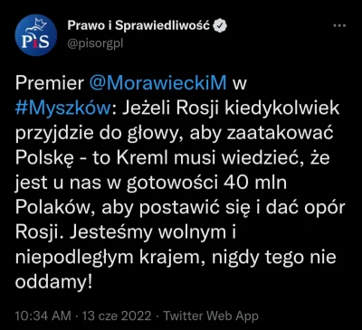 CipakKrulRzycia - #polska #wojna #polityka #rosja #husaria 
#morawiecki serio?