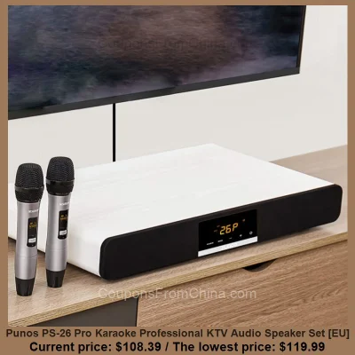 n____S - Punos PS-26 Pro Karaoke Professional KTV Audio Speaker Set [EU]
Cena: $108....