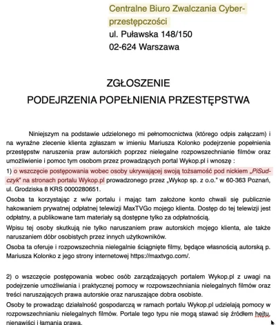 PiSudczyk - Panie Prezydencie Ad Interim Stanów Zjednoczonych Polski Mariuszu Kolonko...