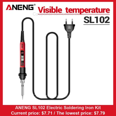 n____S - ANENG SL102 Electric Soldering Iron Kit
Cena: $7.71 (najniższa w historii: ...