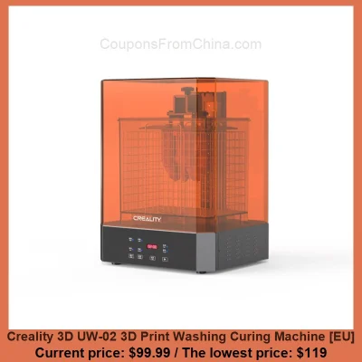 n____S - Creality 3D UW-02 3D Print Washing Curing Machine [EU]
Cena: $99.99 (najniż...