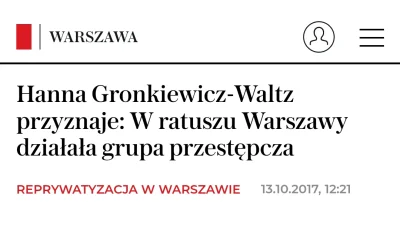 Rejetn - @TenXen47: tak xD co ciekawe jednym skazanym w całej aferze reprywatyzacyjne...