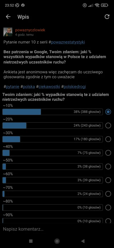 korpoRator - @powaznyczlowiek: tak jak kolega wyżej napisał, na apce widać dokładnie ...