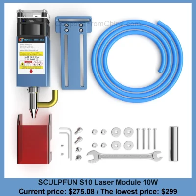 n____S - SCULPFUN S10 Laser Module 10W
Cena: $275.08 (najniższa w historii: $299.00)...