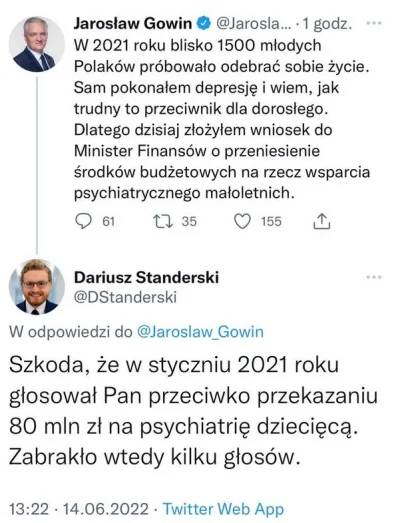 CipakKrulRzycia - #psychiatria #polska #4konserwy #polityka 
#gowin #bekazprawakow