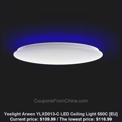 n____S - Yeelight Arwen YLXD013-C LED Ceiling Light 550C [EU]
Cena: $109.99 (najniżs...
