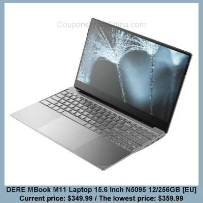 n____S - DERE MBook M11 Laptop 15.6 Inch N5095 12/256GB [EU]
Cena: $349.99 (najniższ...