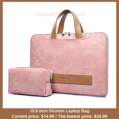 n____S - 15.6 inch Women Laptop Bag
Cena: $14.99 (najniższa w historii: $24.99)
Kos...
