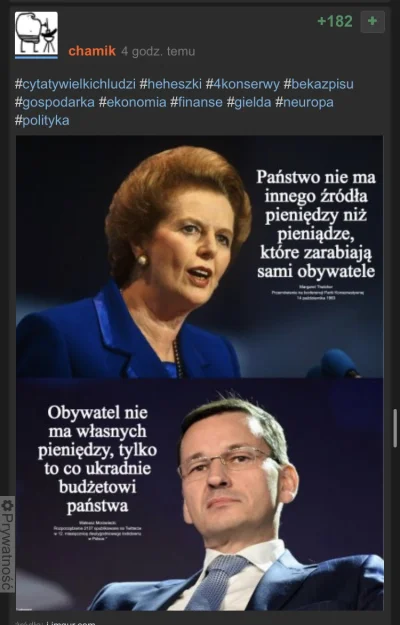 N.....e - @awres: ta wersja też ciekawa 
tzn Morawiecki tak nie powiedział. 
powied...