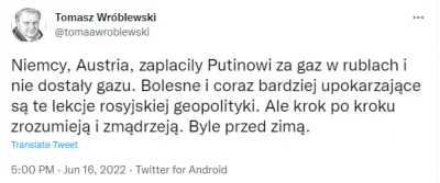 haha123 - Obawiam się, że Putin może wygrać tę wojnę. Nie w sensie militarnym, a w se...