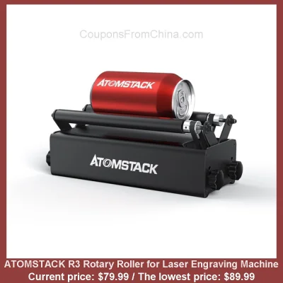 n____S - ATOMSTACK R3 Rotary Roller for Laser Engraving Machine
Cena: $79.99 (dotąd ...