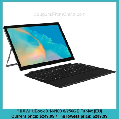 n____S - CHUWI UBook X N4100 8/256GB Tablet [EU]
Cena: $249.99 (dotąd najniższa w hi...