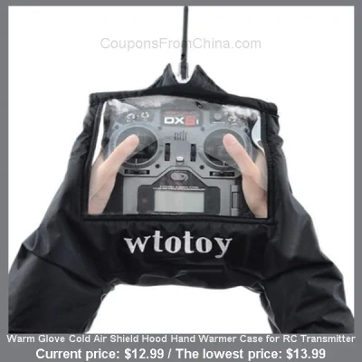 n____S - Warm Glove Cold Air Shield Hood Hand Warmer Case for RC Transmitter
Cena: $...