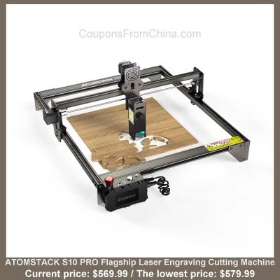 n____S - ATOMSTACK S10 PRO Flagship Laser Engraving Cutting Machine
Cena: $569.99 (d...