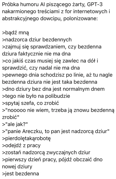 poraneg_ - AI przebrało się za wykopka, śmiechu warte

SPOILER