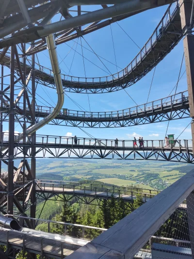 RurzowaPowerRengers - @places2visit: wierzą widokowa obok sky bridge w Dolni Morava