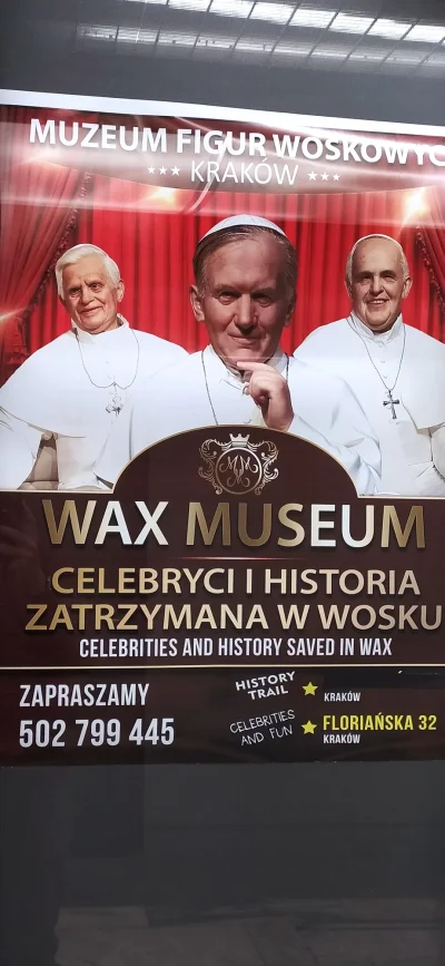 g.....i - Znów wystawa #papaj gdzie Jan Paweł wygląda jak Piotr Gliński a Franciszek ...