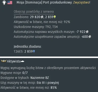 madox - Podpowie ktoś dlaczego zadanie się nie zalicza?

#warthunder