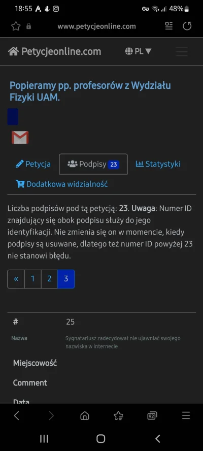 PrawdziwyRealista - 23 podpisy so far... Grubo... ( ͡° ͜ʖ ͡°)