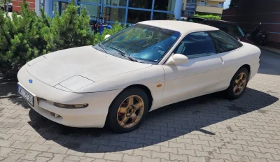 jos - #wroclawcarspotting #ford #carspotting 
Ford Probe, chyba pokryty zimmeritem xD